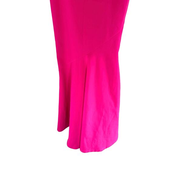 Likely Pink Sleeveless Prom Josephine One-Shoulder Formal Maxi Gown Size 0 - Picture 7 of 13